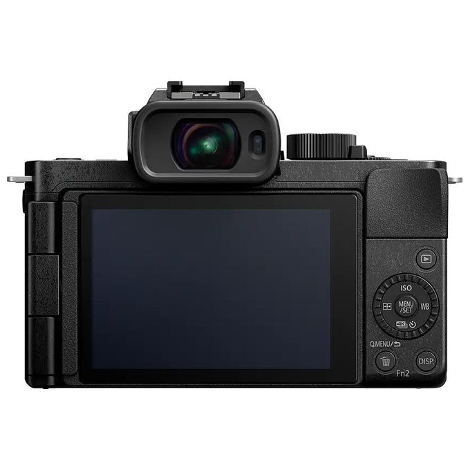 Panasonic Lumix DC-G100DKEGK Fotocamera Mirrorless Micro Quattro Terzi con Obiettivo Lumix G Vario 12-32mm F3.5-5.6 20.3MP 4K 30p e FHD 60 Video Nero