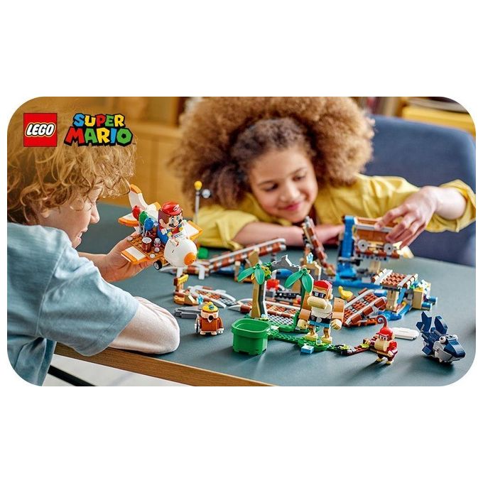 LEGO 71425 Super Mario Pack di Espansione Corsa nella Miniera di Diddy Kong Set da Costruzione con 1157 Pezzi Personaggi Inclusi Funky Kong Diddy Kong e Sfide Interattive colore Multicolore