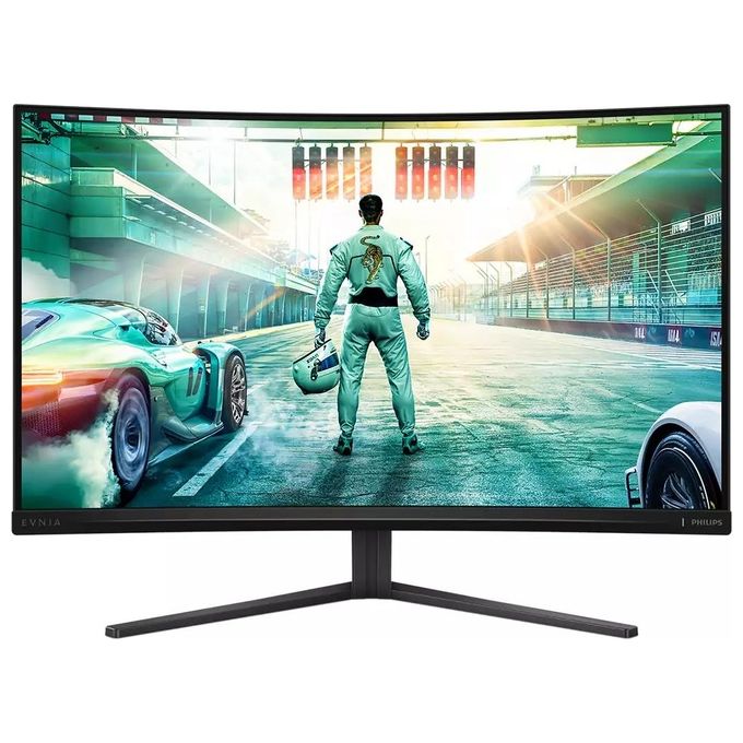 Philips Evnia 3000 32M2C3500L Monitor Gaming Curvo 32'' QHD 180Hz 05ms FreeSync Premium HDR10 grigio scuro