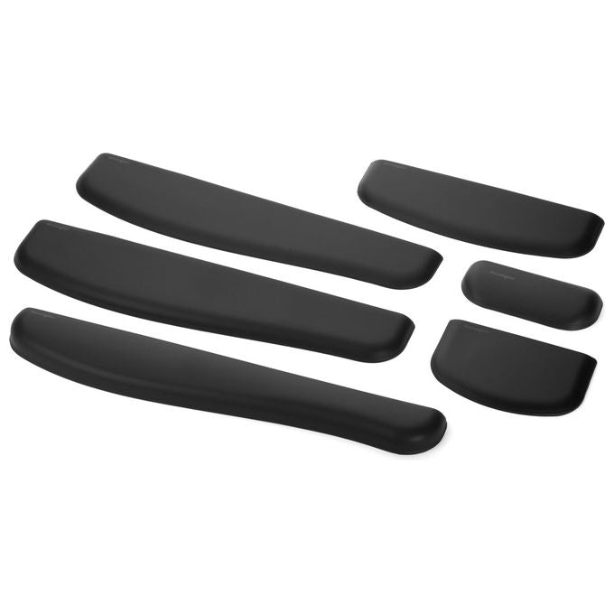 Kensington K52799WW ErgoSoft Poggiapolsi per Tastiera Standard cuscinetto in gel antiscivolo colore Nero