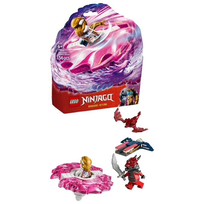 LEGO Spinner del Drago Spinjitzu di Sora 71824 Ninjago Giocattolo Avventura Creativa