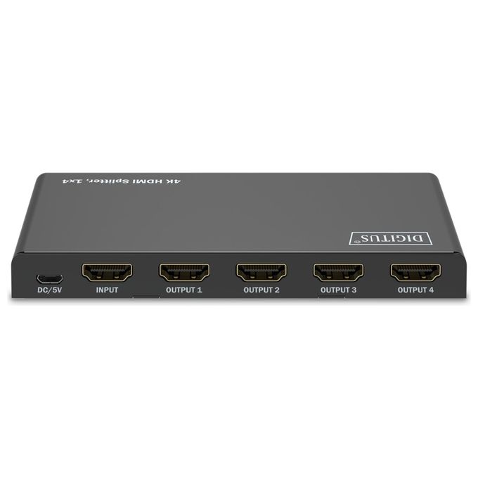 Digitus Splitter Hdmi 1x4 4k-60hz Hdcp 2.2 Edid Control