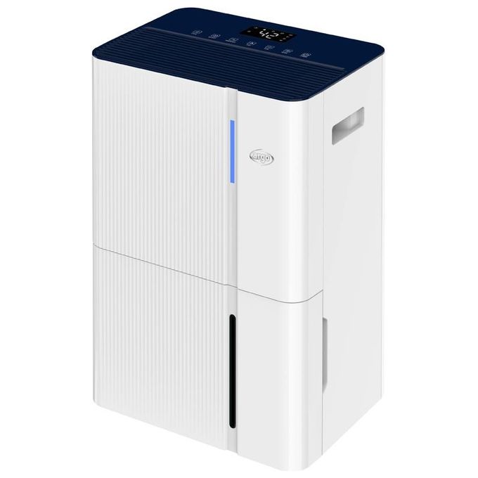 Argo Deumidificatore 492000100 Dry Pury Evo WF 30 Litri Bianco e Blu Alta Efficienza Regolazione Umidita' per Ambienti Confortevoli