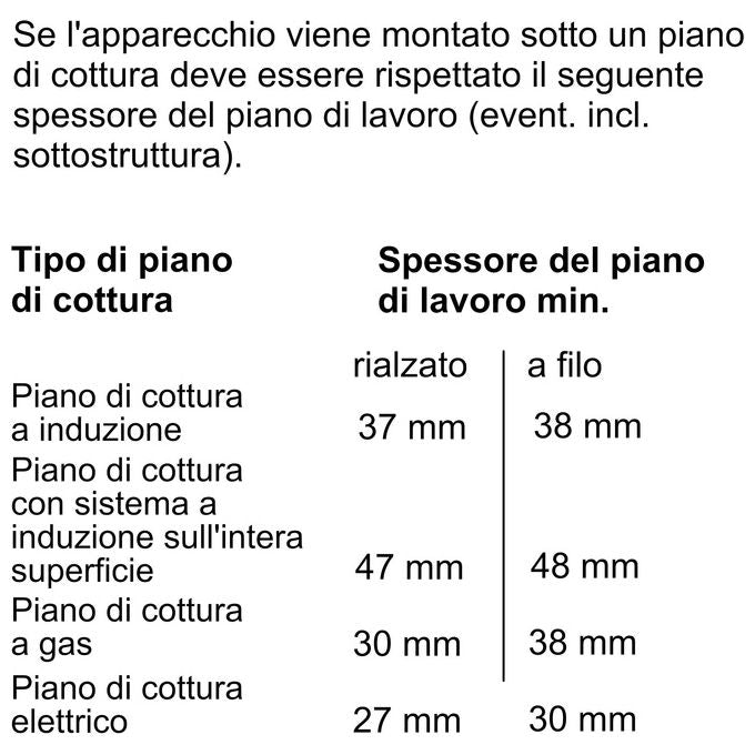 Bosch Serie 8 HBG7721B2 Forno elettrico da incasso pirolitico 71 Litri Classe A+ Home Connect 11 Funzioni Funzione AirFry (con teglia inclusa) 60 cm Nero