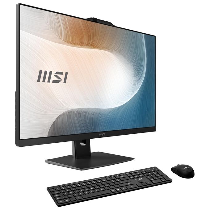 MSI PC All In One 27'' Black Processore Intel Core i 7 Ram 16GB 512GB SSD Win 11 pro