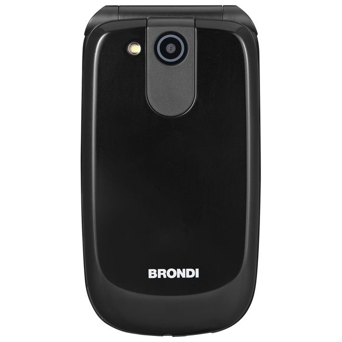 Brondi Raptor 2.8'' Dual Sim Tasti Rapidi Torcia Flip Attivo Black Metal