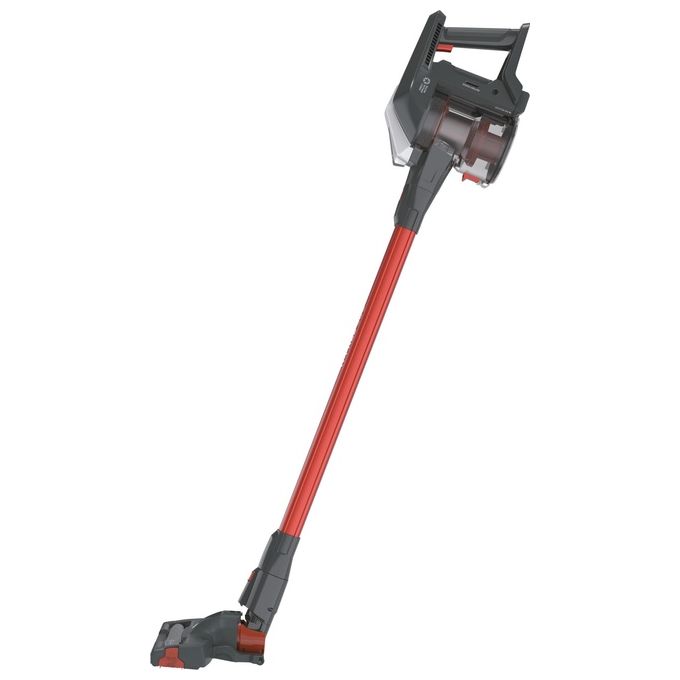 Hoover HF322AFP 011 Scopa Elettrica senza Filo senza Sacco Capacita' 0,7 Litri Autonomia 40 minuti Grigio-Rosso