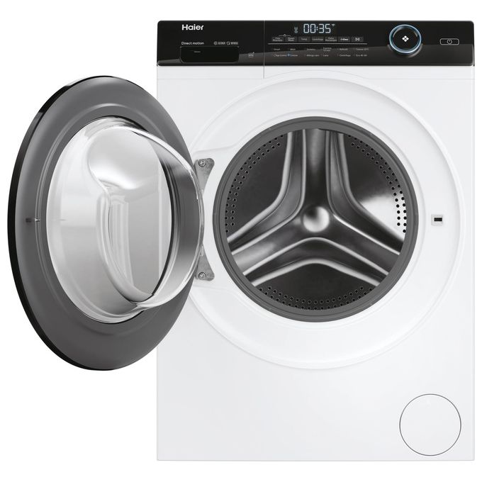 Haier HW90-B14959U1 I-Pro Series 5 Lavatrice Carica Frontale 9 Kg 1400 rpm Classe A Direct Motion Wi-Fi Vapore ABT (85x60x57 cm) colore Bianco