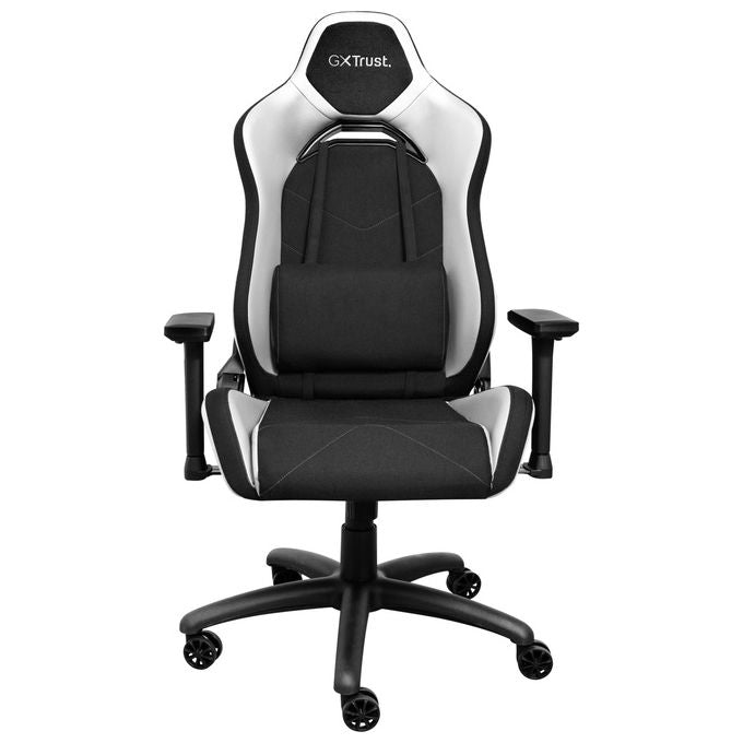 Trust GXT 714 RUYA Sedia per Gaming Universale Nero-Bianco