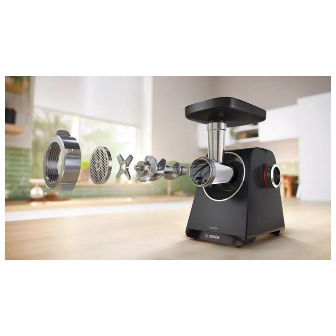 Bosch MFWS430B Tritacarne Multipower Series 4 1900W Nero