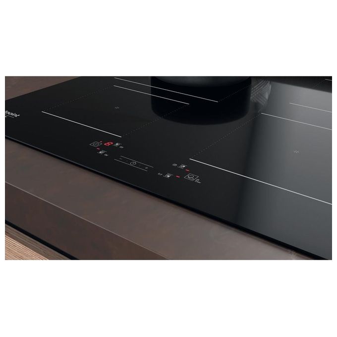Hotpoint HQ 2260S NE Piano Cottura ad Induzione 4 Zone 59 cm Nero