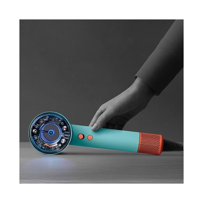 Dyson Super Sonic Nural Asciugacapelli 1600W 4 Temperature con Accessori Acquamarina