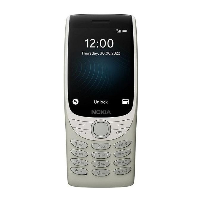 Nokia 8210 4G Sand Smartphone Compatto con Funzionalita' Avanzate e Design Classico per Comunicazione Efficiente