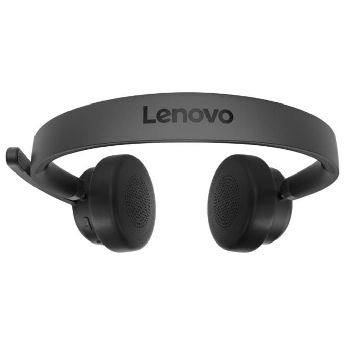 Lenovo Wireless VoIP Headset Auricolare a Padiglione Ufficio Bluetooth Nero