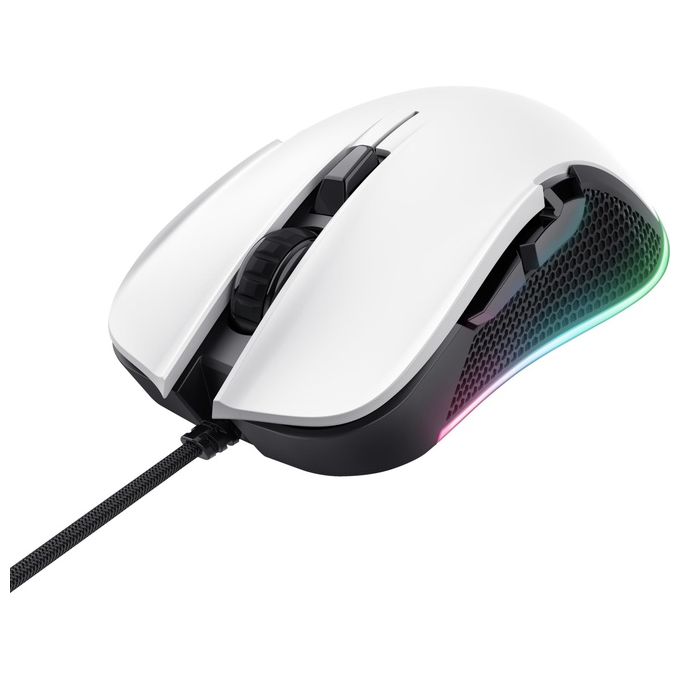 Trust GXT 922 Ybar Mouse da Gaming Mano Destra USB tipo A Ottico 7200 DPI