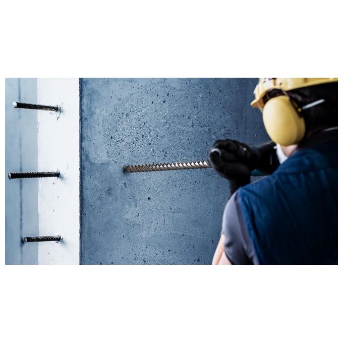 Bosch 2608900234 Expert SDS Max-8X Punta per Martello Perforatore Calcestruzzo 4 Taglienti 22 mm x 400 mm x 520 mm
