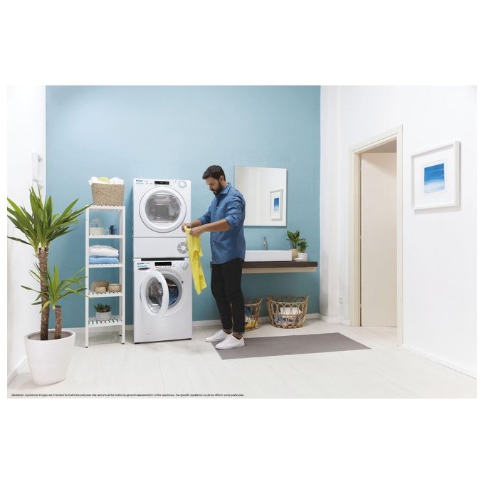 Candy CSOE H7A2DE-S Smart Pro Asciugatrice a Pompa di Calore Classe energetica A++ Capacita' di carico 7 Kg