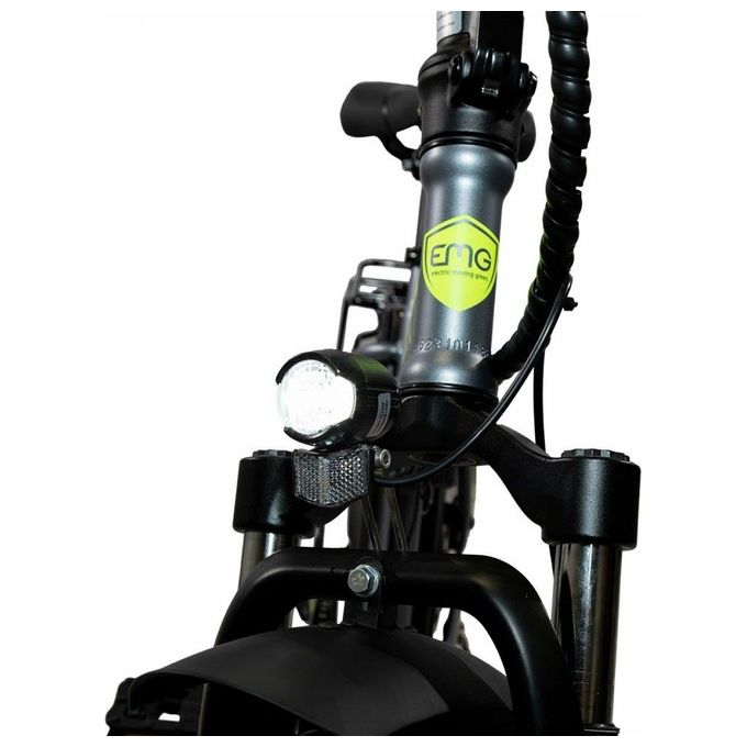 Emg E-bike Bomber One Antracite Acciaio 20