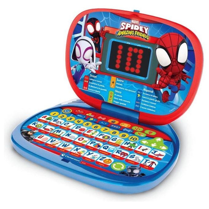 Clementoni Computer Kid Marvel Spidey And His Amazing Friends Laptop