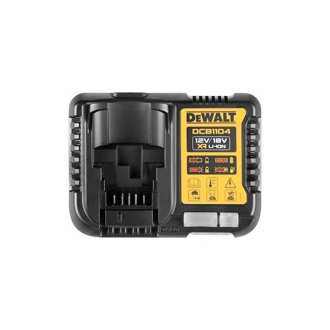 DeWalt DCB1104-QW 10.8-18V Caricabatteria Multivoltaggio XR 4A
