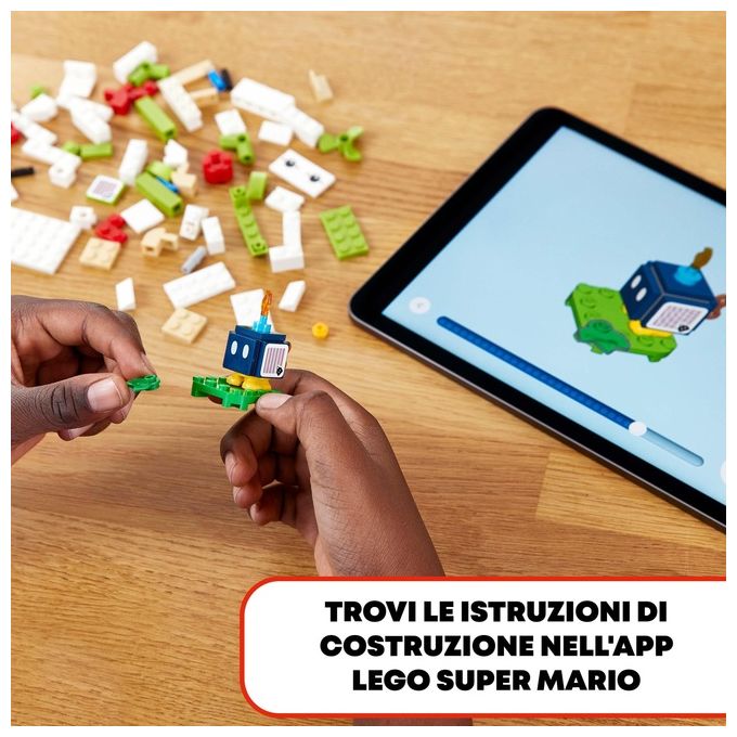 LEGO 71396 Super Mario Clown Koopa di Bowser Junior Pack di Espansione