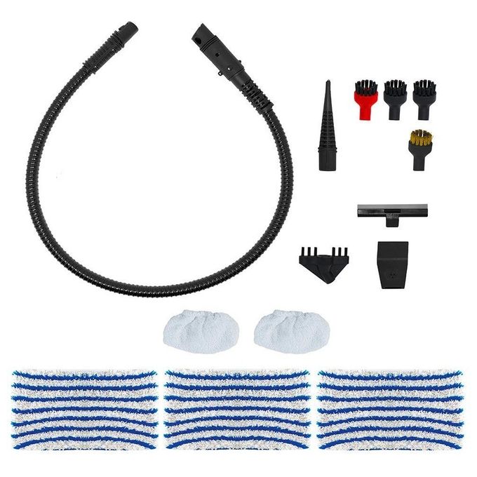 Polti Scopa Vapore 1700W 3in1 con Aspirazione 14 Accessori Blue