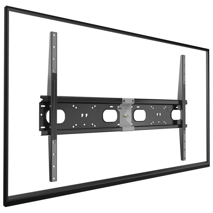 Meliconi Slimstyle Extra 900F Supporto Tv Parete 65''-120'' Staffa TV Fissa VESA 300-400-500-600-900 Portata Massima 100 Kg