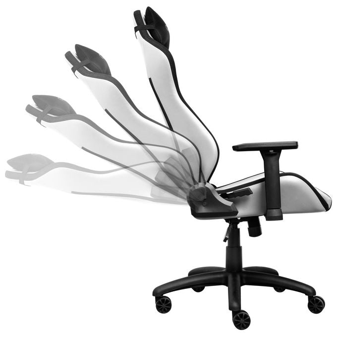 Trust GXT 714 RUYA Sedia per Gaming Universale Nero-Bianco