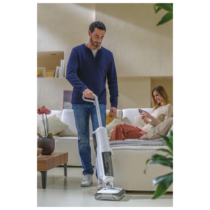 Hoover HW500 011 Aspirapolvere e Lavapavimenti Funzione Autopulente 1 Detergente in Dotazione