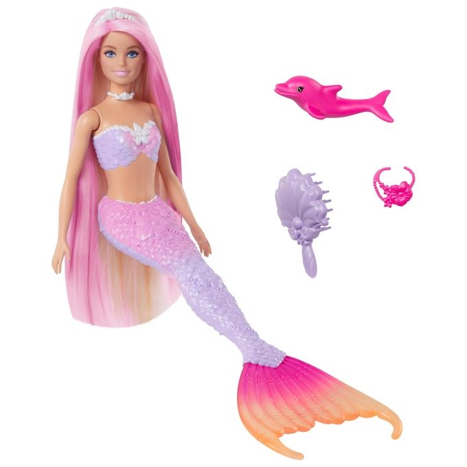 Mattel Bambola Barbie Malibu' Sirena con Accessori