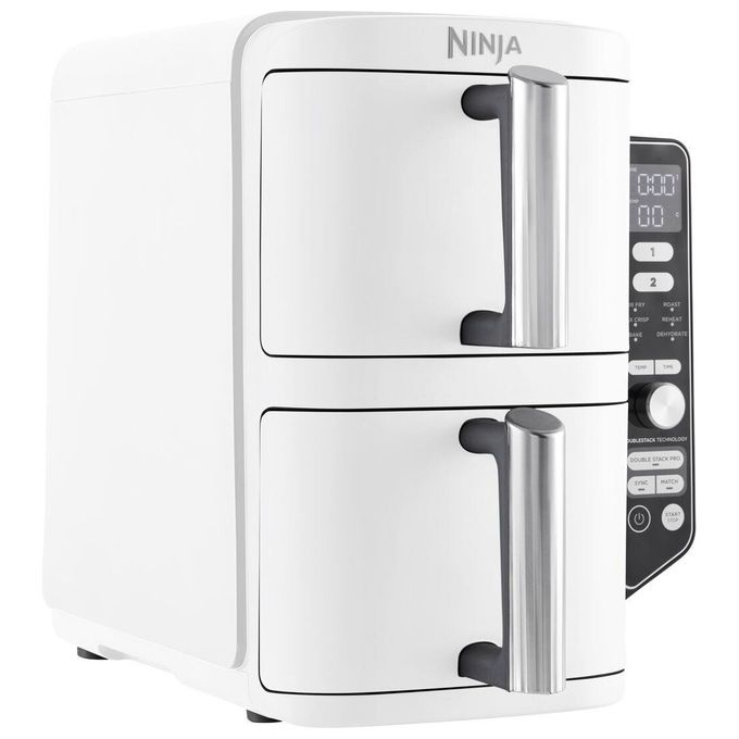 Ninja SL400EUWH Friggitrice ad aria Doublestack xl 9 5 lt - bianco