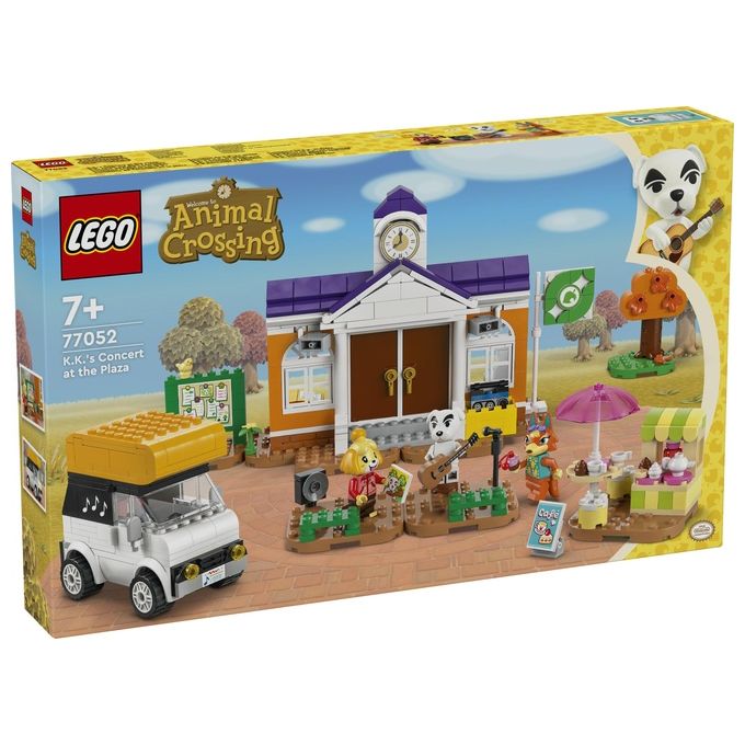 Lego Animal Crossing Concerto in Piazza con K.k.