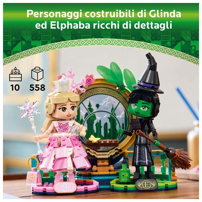 Lego Wicked Personaggi di Elphaba e Glinda