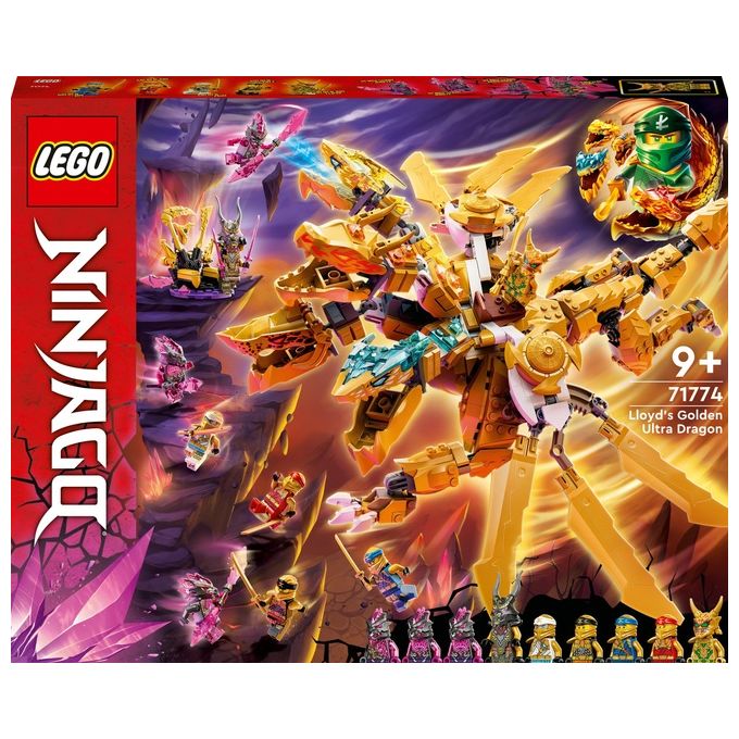LEGO Ultra drago d'oro di Lloyd