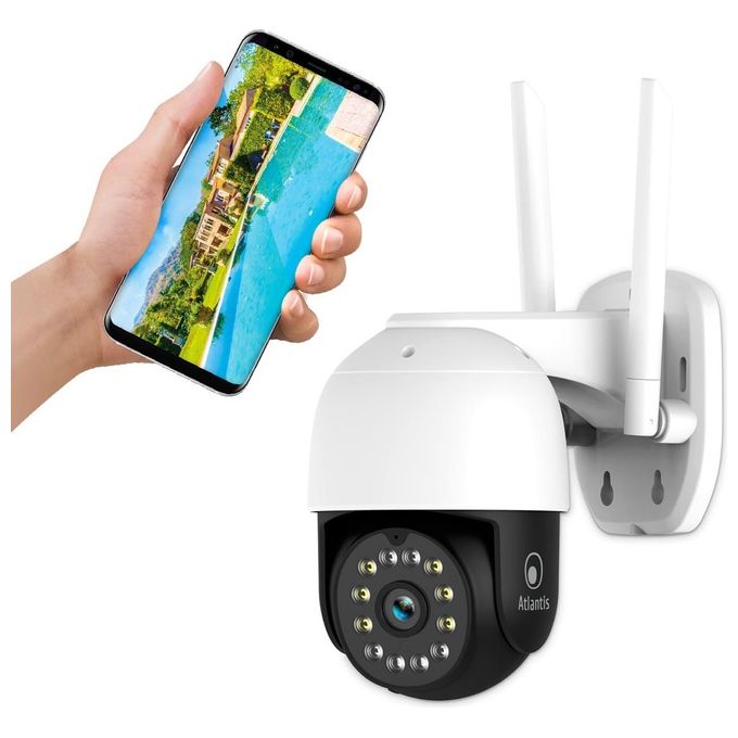 Atlantis Smartcam A14-sc970-pt Videocamera Wl Outdoor Motorizzata 4mpx Full Hd