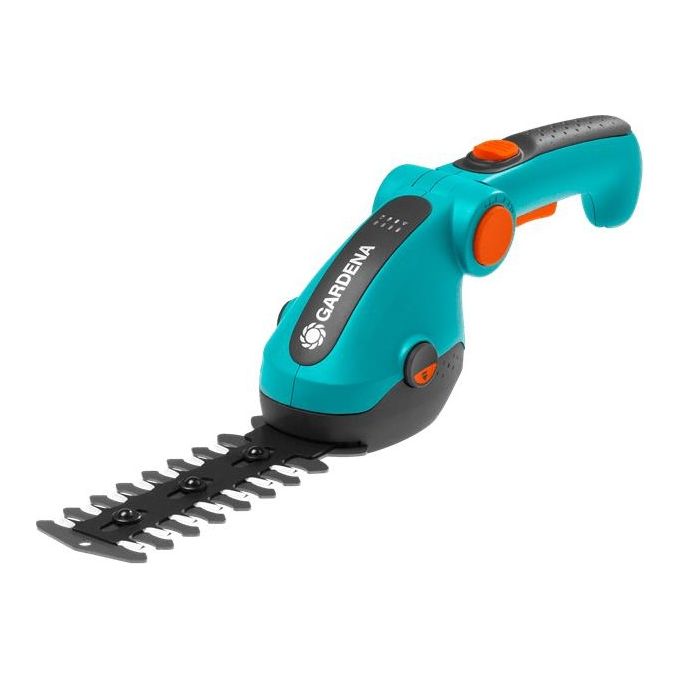 Gardena Kit Cesoie Erba e Arbusti a Batteria ComfortCut Li