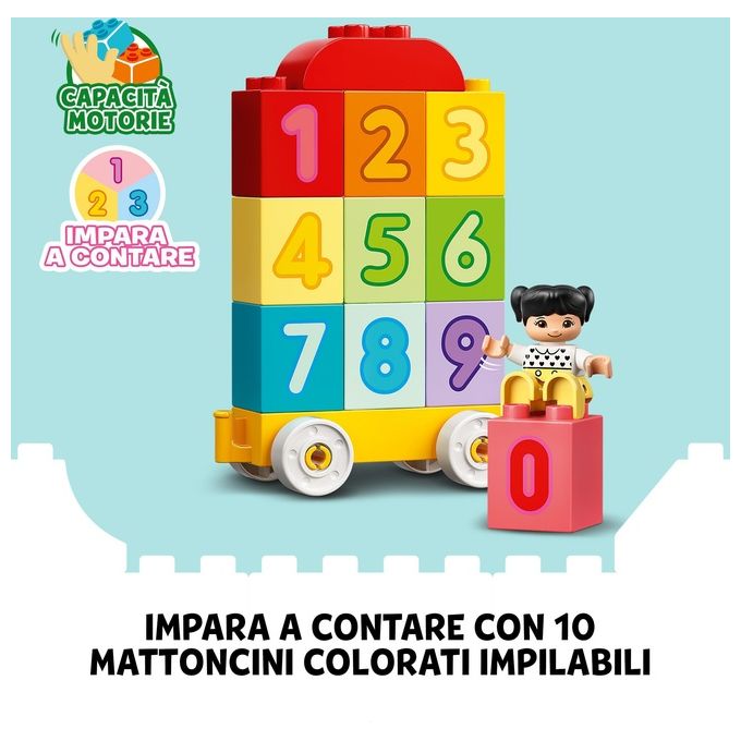 LEGO Duplo Treno dei Numeri Impariamo a Contare