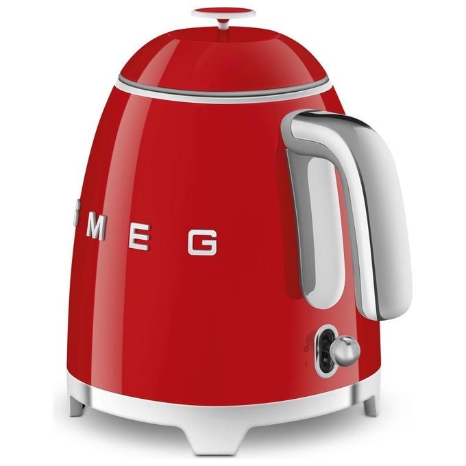 Smeg KLF05RDEU Bollitore 0.8 Litri Stile Rosso 50's Style