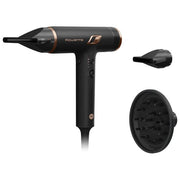 Rowenta HY8310 Asciugacapelli Phon Potenza 1700W 3 Velocita' 3 Temperature colore Nero Nano