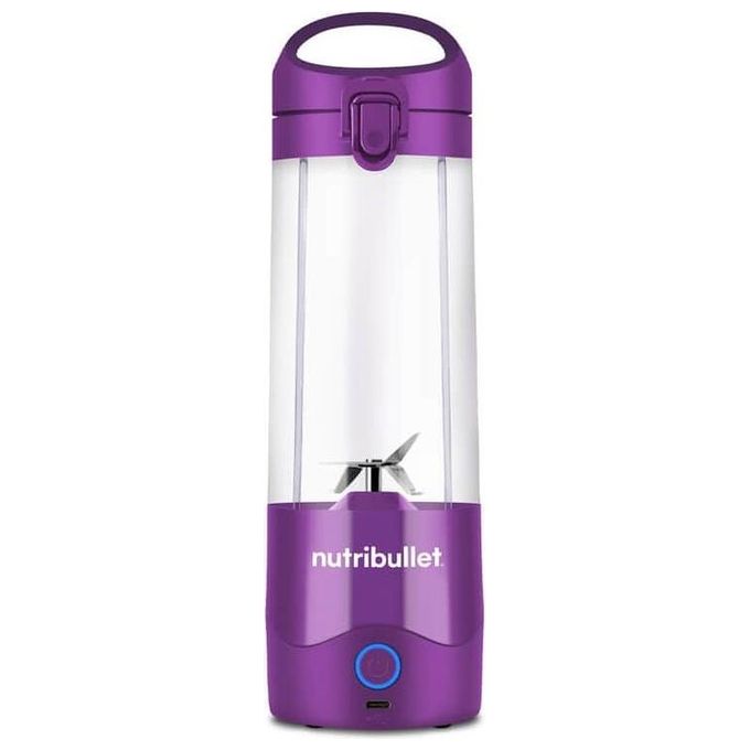 Nutribullet NBP003PU Frullatore Portatile Tritatutto 475 ml Caricatore USB-C Viola