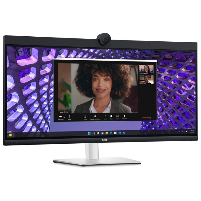 Dell P Series P3424WEB Monitor PC 34.1'' 3440x1440 Pixel 4K Ultra HD LCD Nero
