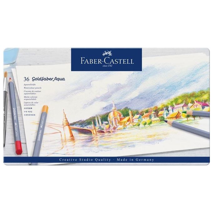 Faber Castell Confezione 36 Matite Aqua Pastello