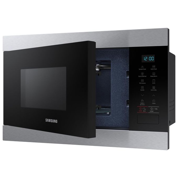 Samsung MG22M8074CT-ET Forno a Microonde da Incasso Combinato Capacita' 22 Litri Potenza 850 W Auto Cook Eco Mode Quick Defrost Display LED Touch Nero