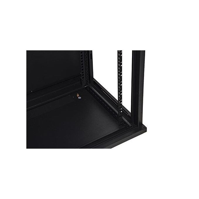 Link armadio rack 19 6 unita da muro (a) 370 x (l) 600 x (p) 450 nero disassemblato