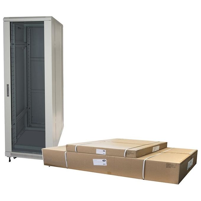 Link LK1942U66GFP Armadio rack 19'' 42u 2055x600x600 colore grigio disassemblato