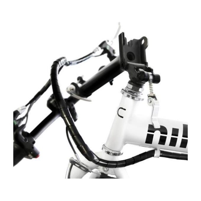 Nilox Doc X1 Bicicletta Elettrica Pieghevole Motore 36V Bianco