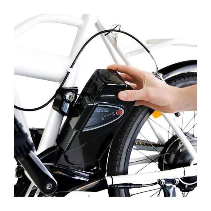 Nilox Doc X1 Bicicletta Elettrica Pieghevole Motore 36V Bianco