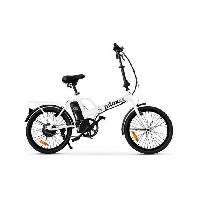 Nilox Doc X1 Bicicletta Elettrica Pieghevole Motore 36V Bianco