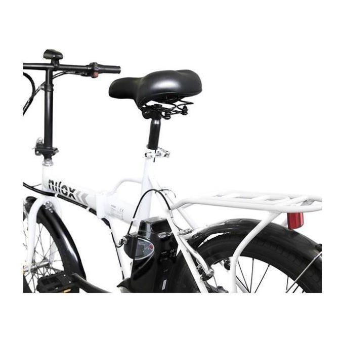 Nilox Doc X1 Bicicletta Elettrica Pieghevole Motore 36V Bianco