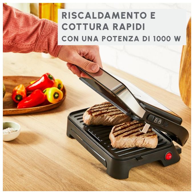 Moulinex GI270D10 Inicio Compact Grill per Panini e Grill